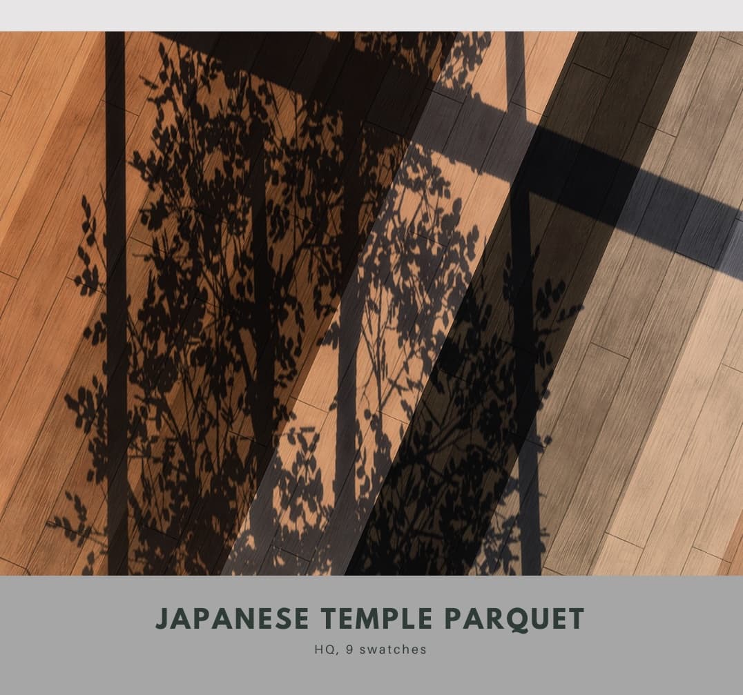 Паркет Japanese Temple Parquet